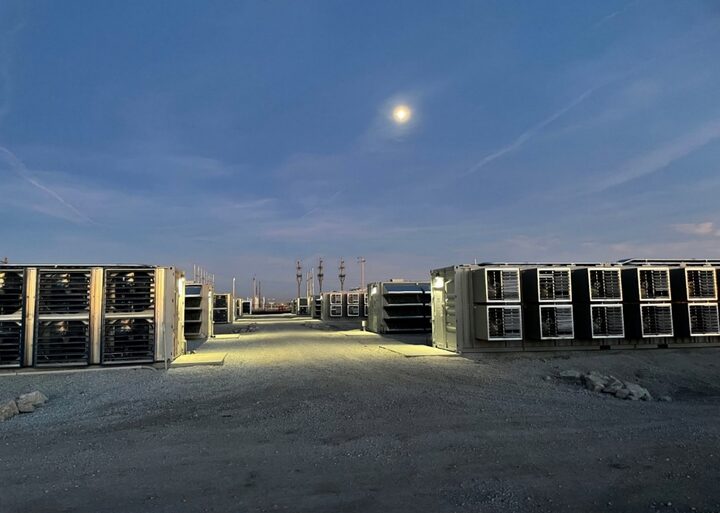 Aerial view of greenfield data center development with grid-connected transmission upgrade in Kearney, Nebraska